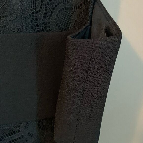 BCBGeneration black sleeveless lace dress - Picture 14 of 15